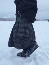 Mare Check Banding Skirt (2c)