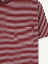 ストライプポケットショートスリーブTシャツ