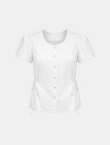 Reni Side Tie Blouse