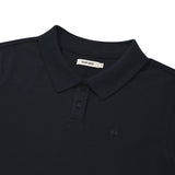 KIRSH PLAIN SLIM FIT PIQUE T-SHIRT - DARK NAVY