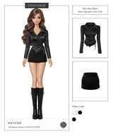 Blair Satin Blouse (3color)