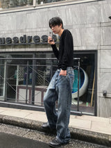 Rise  Blue  Jeans