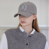 ラウンドロゴボールキャップ  (Gray)