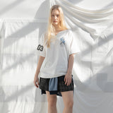 バーシティオーバーサイズTシャツ