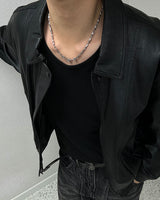 Nut chain necklace