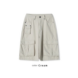 [Unisex] マルチカーゴバミューダパンツ(4color)