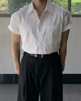 Eldia Semi-Crop Short Sleeve Shirt