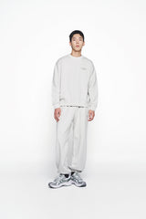 25SS PIGMENT BASIC LOGO SWEATSHIRT LIGHT GREY