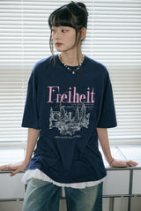 26SS★ Freiheit City Short Sleeve Tee