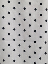 dot corduroy skirt