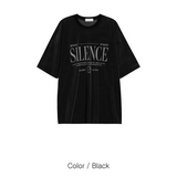 [Unisex]ベルベットメッシュハーフTシャツ(4color)