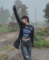 [U-DENIM] サマーリッペードジーンズワイドデニムパンツ