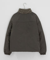Qumi High Neck Wool Padding Jumper