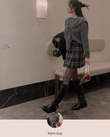 【MADE】ラウンドニット＆ショールセット