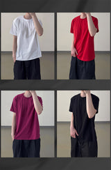 ニックラインレイヤードショートスリーブTシャツ