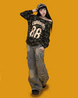 カモ88 ワンショルダーT(2color)