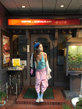 barbie fold cargo capripants