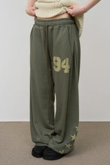 Number Mix Sweatpants
