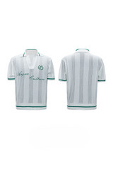 Mesh Panel Polo Shirt