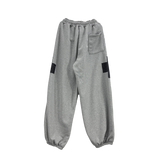 crack cross jogger pants