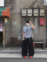 ロックルド ヒューマン プリント 半袖Tシャツ 3C