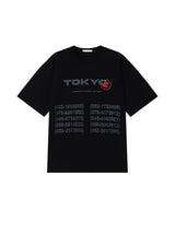 Teach Tokyo レタリング半袖Tシャツ 3C