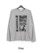 Reton graphic knit long sleeve