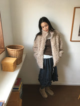 Boucle Half-Neck Zip-Up (2 Colors)
