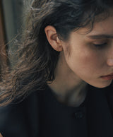 [925 silver] Deux.silver.196 / mini bout earring (gold)