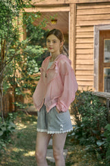 LACE STRING WINDBREAKER (2 COLORS)