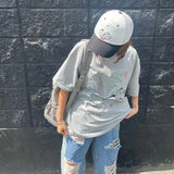 KIRSH X TOKYO CITY ARTWORK T-SHIRT - GRAY  