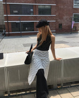 ルーズブーツカットパンツ