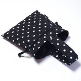 One Handle String Bag_Dot Black