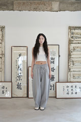 HEAVY-TERRY BALLOON SWEAT PANTS (Gray)
