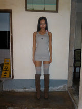 Dragon Mini Dress (Grey)