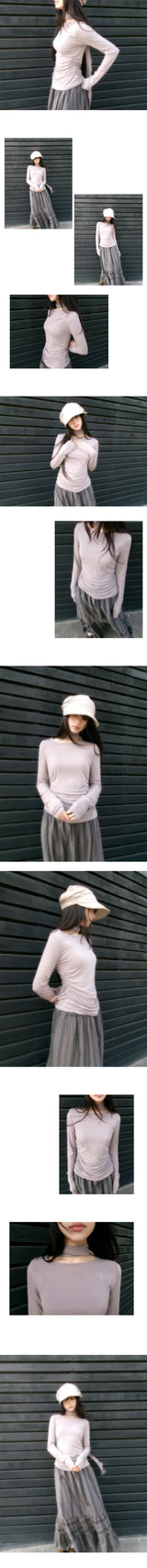 milk scarf tee