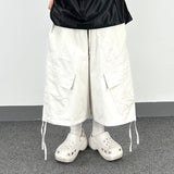 ripstop diagonal cargo shorts
