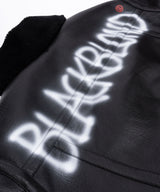 BBD グラフィティスプレーバンド シアリングジャケット(Black)