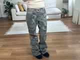 camo boots cut pants