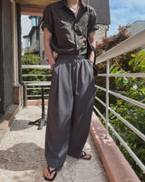 Day Deep Pintuck Banding Wide Slacks