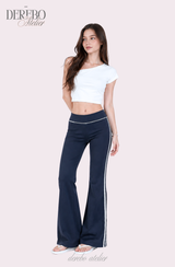 Cony Fit Flare Banding Casual Pants