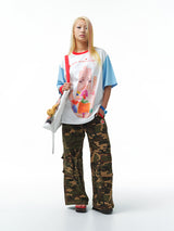 ウェルネスハンドプリントTシャツ