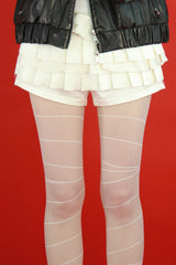 draw line tights (ivory)
