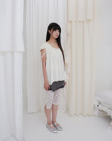 APRON MICRO PANTS / GREY