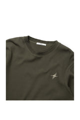 SIGNATURE LOGO WAFFLE L/S TEE (KHAKI)