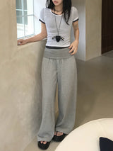 メルティング シアー レイヤード ハーフスリーブTシャツ