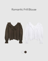 [MADE] Boel frill blouse