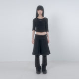 Comfy midi skirt 001