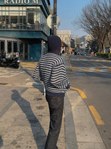 ASCLO Non Fade Slab Flare Denim Pants (2color)