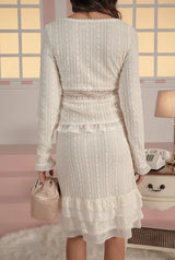 Vanilla lace cardigan - ivory